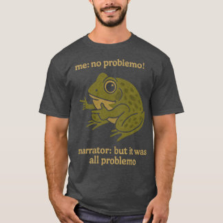 私には問題ないナレーターだけど全部問題だったギ Tシャツ