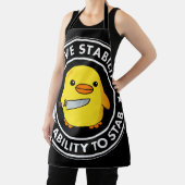 私には安定した刺し傷の能力があおもしろいる エプロン (インサイチュ)