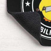 私には安定した刺し傷の能力があおもしろいる マウスパッド (コーナー)