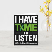 私には自殺防止聞の認識度がある カード (黄色い花)