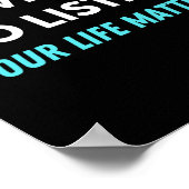 私には自殺防止聞の認識度がある ポスター (角)