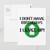 私には誕生日は… ポストカード (正面/裏面)
