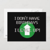 私には誕生日は… ポストカード (正面/裏面)