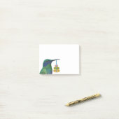 私には赤いシロップは一切ない。ポスト・イットノート ポストイット (デスク上)