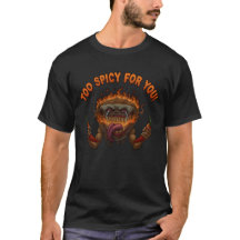 私には辛すぎる!Tシャツ