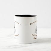 私にもし注文デカフを送る救済 ツートーンマグカップ (中央)