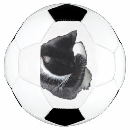 私にも無理にゃ サッカーボール