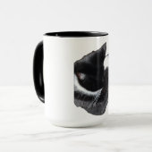 私にも無理にゃ マグカップ (正面左)