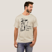 私にやらせたのは魔法使い Tシャツ (正面フル)
