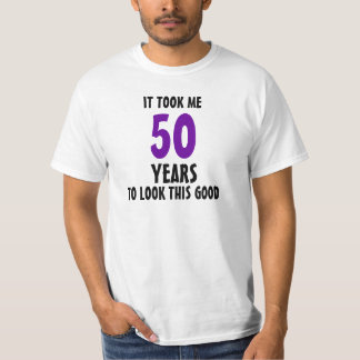 私によいこれを見るために50年かかりました Tシャツ