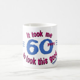 私によいこれを見るために60年かかりました コーヒーマグカップ