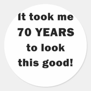 私によいこれを見るために70年かかりました ラウンドシール