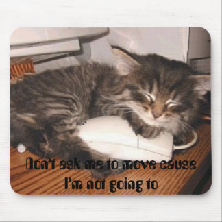 私によってがに行っていない移動原因に私に招待しないで下さい マウスパッド