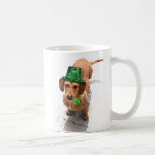 私によってがアイルランドのダックスフントのマグである私に接吻して下 コーヒーマグカップ