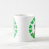 私によってがアイルランドのボクサー犬のマグである私に接吻して下さい コーヒーマグカップ (中央)