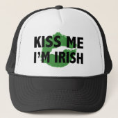 私によってがアイルランドの帽子である私に接吻して下さい キャップ (正面)