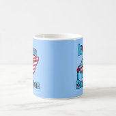 私によってがアメリカプロダクトである私に接吻して下さい コーヒーマグカップ (中央)
