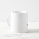 私によってがアルメニア語である私に接吻して下さい コーヒーマグカップ (正面左)