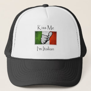 私によってがイタリアンである私に接吻して下さい キャップ