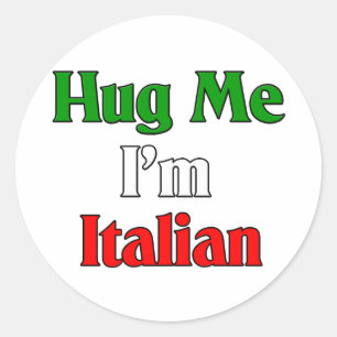 私によってがイタリアンである私を抱き締めて下さい ラウンドシール