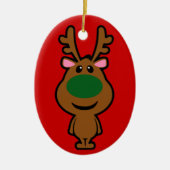 私によってがクリスマスのためにほしいすべては形成外科です セラミックオーナメント (正面)