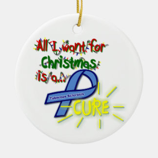 私によってがクリスマスのためにほしいすべては治療です セラミックオーナメント