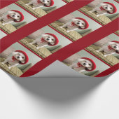 私によってがクリスマスのためにほしいすべては珠玉です! ラッピングペーパー (角)