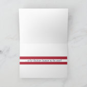 私によってがクリスマスのためにほしいすべては選挙の季節の終わりです シーズンカード (内部)