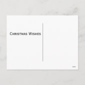 私によってがクリスマスのためにほしいすべてはEUです。 クリスマスの郵便はがき シーズンポストカード (裏面)