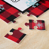 私によってがクリスマスのカスタムの文字のためにほしいヴィンテージのトラックすべて ジグソーパズル (側面)