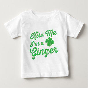 私によってがショウガである私に接吻して下さい! ベビーTシャツ