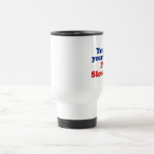 私によってがスロベニア語であるあなたのDupaを賭けます トラベルマグ (中央)