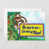 私によってがバリウムからある私にニースがあって下さい! ポストカード (正面/裏面)