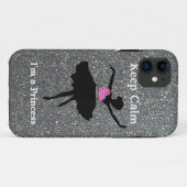 私によってがプリンセスのiPhone 5/5Sの例である平静を保って下さい Case-Mate iPhoneケース (裏面(横))