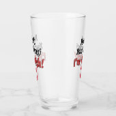 私によってがポーランドであるあなたのPierogiを賭けます タンブラーグラス (右)