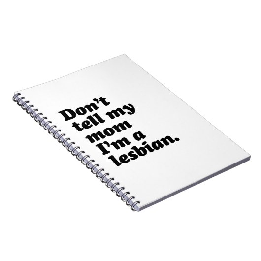 私によってがレズビアン- .pngである私のお母さんを言わないで下さい ノートブック (右側)