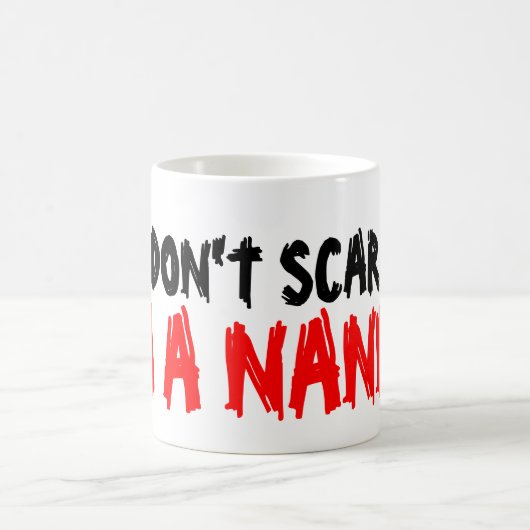 私によってが乳母のコーヒー・マグである私をおびえさせません コーヒーマグカップ (中央)