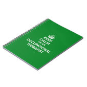 私によってが作業療法士OTのギフトである平静を保って下さい ノートブック (左側)