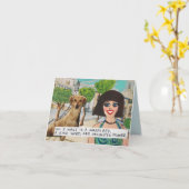 私によってが実際にほしいnotecard-はすべて暖かいベッド、種類です カード (黄色い花)