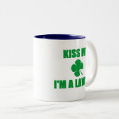 私によってが弁護士である私に接吻して下さい ツートーンマグカップ (正面右)