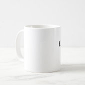 私によってが忍者である私に接吻して下さい コーヒーマグカップ (正面左)