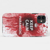 私によってが救急医療隊員のiPhone 5の例である平静を保って下さい Case-Mate iPhoneケース (裏面(横))