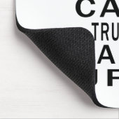 私によってが法学者である私を信頼するために穏やか保って下さい マウスパッド (コーナー)