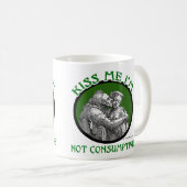 私によってが消耗的ではない私に接吻して下さい コーヒーマグカップ (正面右)