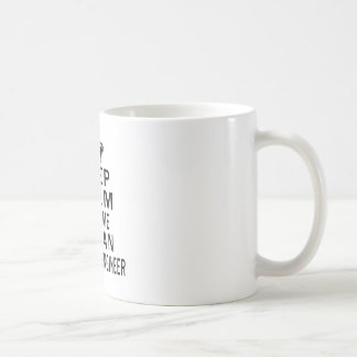 私によってが生産管理技術である私を信頼するために穏やか保って下さい コーヒーマグカップ
