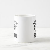 私によってが蠍座である私の責任にしないで下さい コーヒーマグカップ (中央)