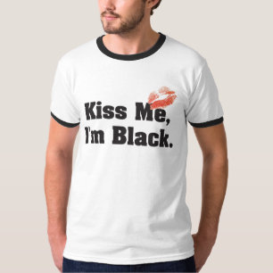 私によってが黒い私に接吻して下さい Tシャツ