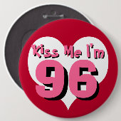 私によってが96才である私に接吻して下さい 缶バッジ (正面&裏面)