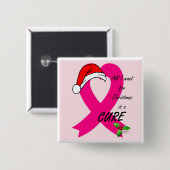 私によってがChrismasボタンのためにほしいすべて 缶バッジ (正面&裏面)