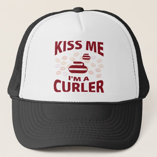私によってがCurlerである私に接吻して下さい キャップ (正面)